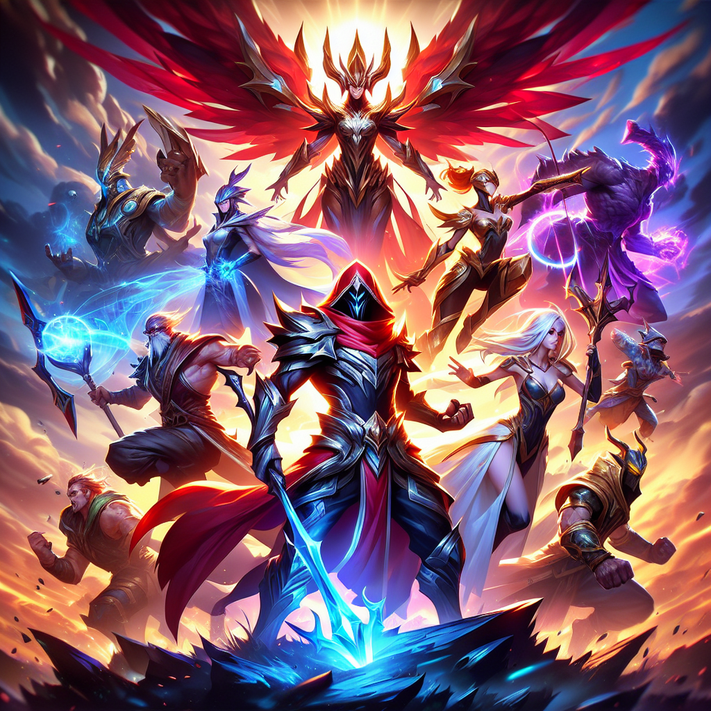 Epic Mobile Legends Poster Designs Capturing Iconic Heroes