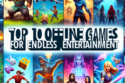 Top 10 Rekomendasi Game Seru Offline untuk Hiburan Tanpa Batas