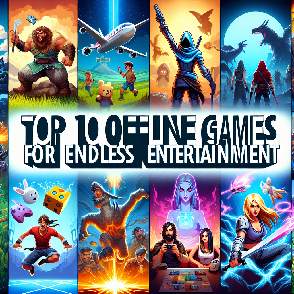 Top 10 Rekomendasi Game Seru Offline untuk Hiburan Tanpa Batas