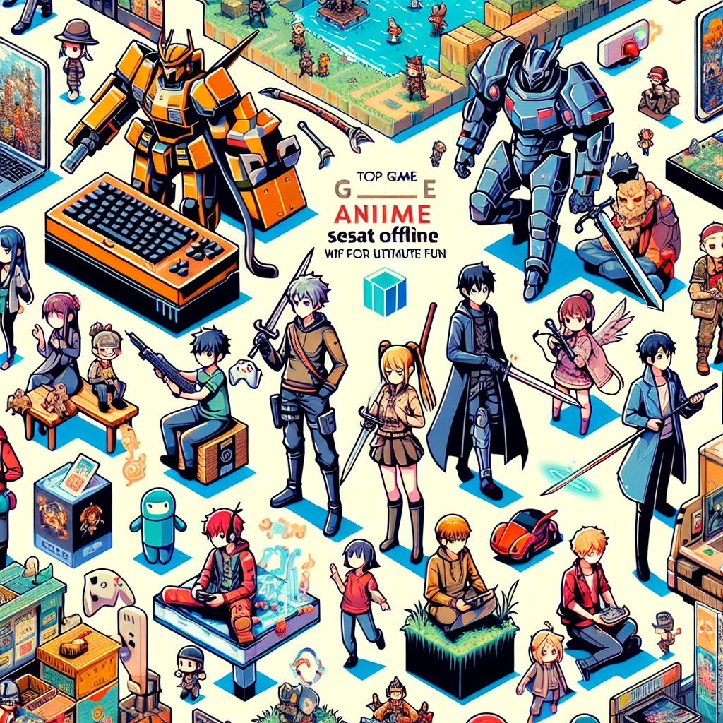 Top 10 Game Anime Sesat Offline with Small Size for Ultimate Fun